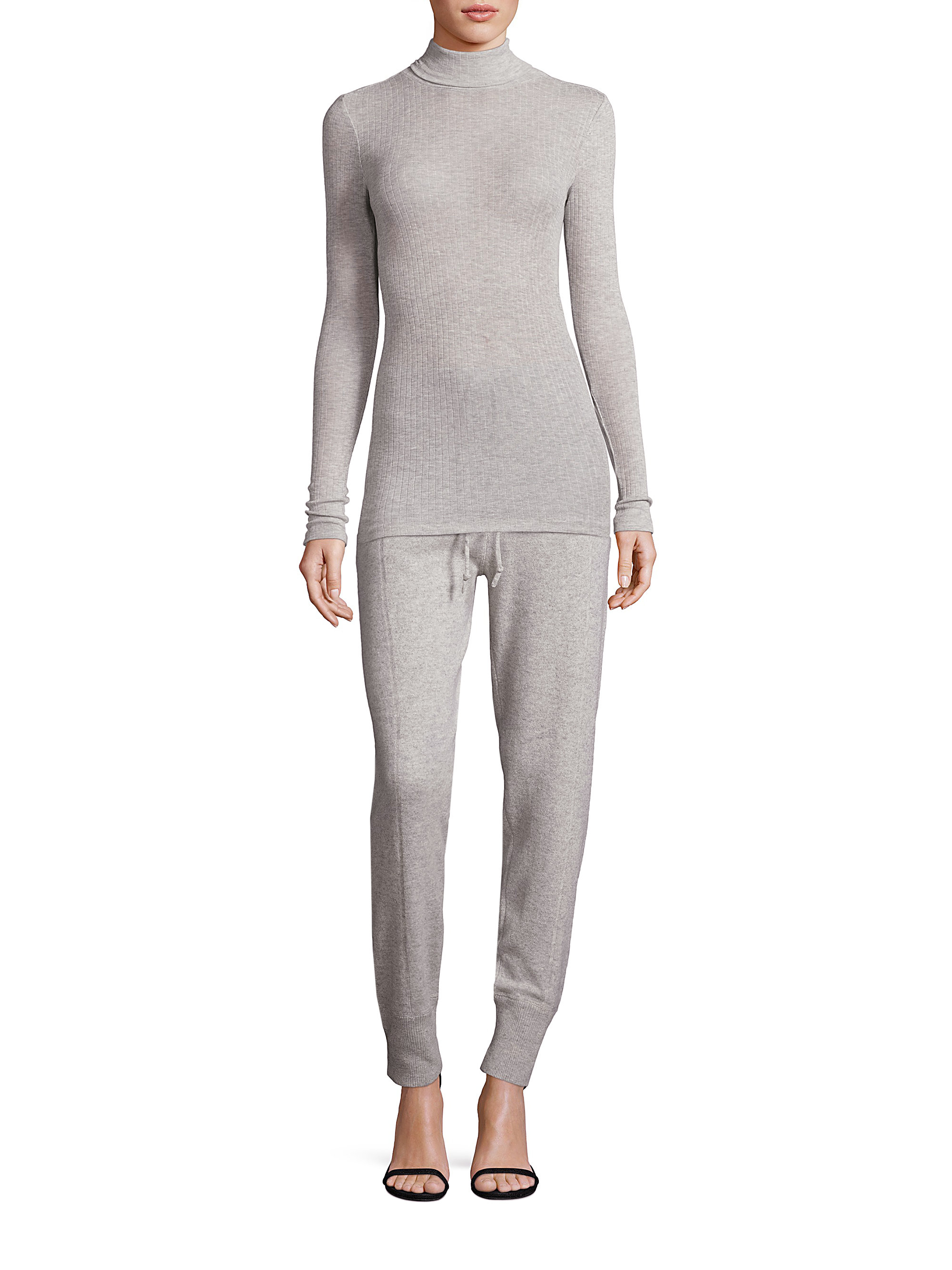 cashmere jogger set women's